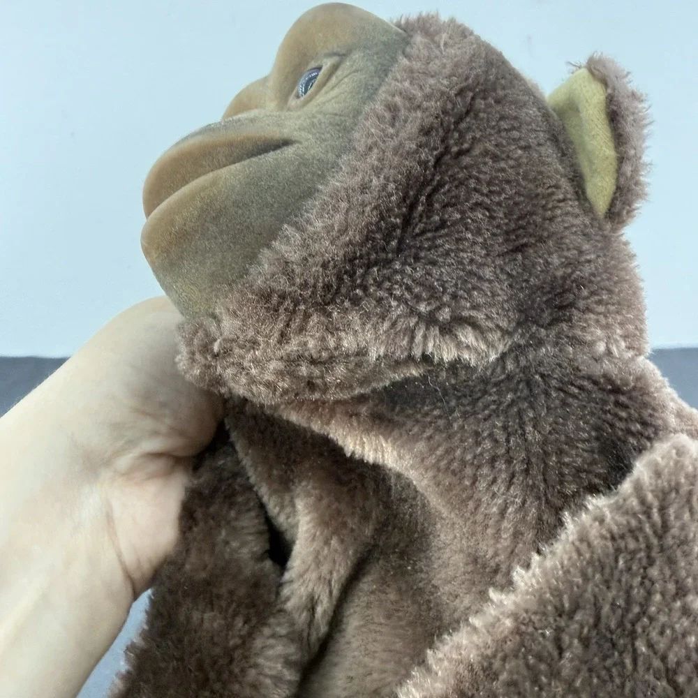 Vintage 1992 Hosung Monkey Chimp Hand Puppet Plush 13